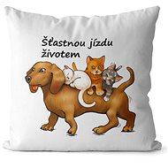 Impar Have a nice ride, dog - Pillow