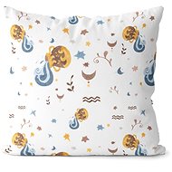 Impar Sign Watercolour, Aquarius (21.1. - 20.2. ) - Pillow