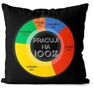 Impar Pracuji na 100 % - Pillow
