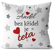 Impar Angel without wings is an aunt - Pillow