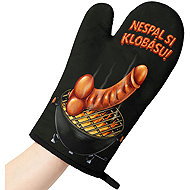 Impar Kuchyňská chňapka Nespal si klobásu - Oven Mitt