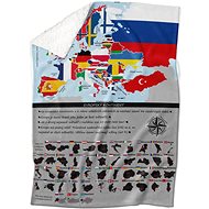 IMPAR lambskin blanket Capital cities - Blanket