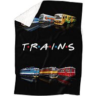 IMPAR Lambskin blanket Trains - Blanket