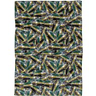 IMPAR Fleece blanket Braille green pattern - Blanket
