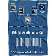 IMPAR Fleece blanket Train lover 100% - Blanket