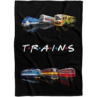 IMPAR Fleece blanket Trains - Blanket