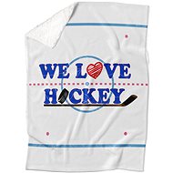 IMPAR Lambskin blanket We love hockey - Blanket