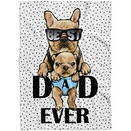 IMPAR Fleece blanket Best dad ever - Blanket
