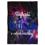 IMPAR Fleece blanket The best daddy in the whole universe - Blanket