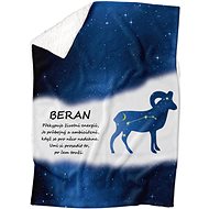 IMPAR Lamb blanket Aries (21.3. - 20.4. ) - blue - Blanket