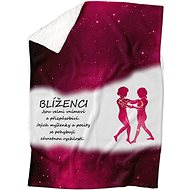 IMPAR Lamb blanket Gemini (22.5. - 21.6. ) - red - Blanket