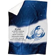 IMPAR Lamb blanket Rak (22.6. - 22.7. ) - blue - Blanket