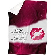 IMPAR Lamb blanket Pisces (21.1. - 20.3. ) - red - Blanket