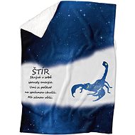 IMPAR Lamb blanket Scorpio (23.10. - 22.11. ) - blue - Blanket