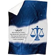 IMPAR Lamb blanket Libra (23.9. - 22.10. ) - blue - Blanket