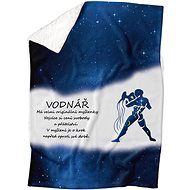 IMPAR Lambskin blanket Aquarius (21.1. - 20.2. ) - blue - Blanket