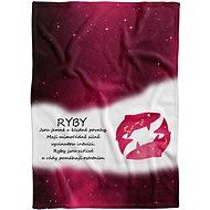 IMPAR Fleece blanket Fish (21.1. - 20.3. ) - red - Blanket