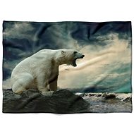 IMPAR Fleece blanket Polar bear, 200 × 140 cm - Blanket