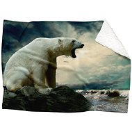 IMPAR Lambskin blanket Polar bear, 200 × 140 cm - Blanket