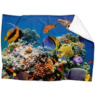IMPAR Lambskin blanket Fish, 150 × 120 cm - Blanket