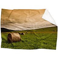 IMPAR Lambskin blanket Field, 200 × 140 cm - Blanket
