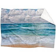 IMPAR Lambskin blanket Ocean, 150 × 120 cm - Blanket