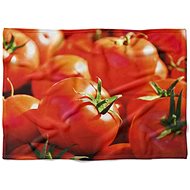 IMPAR Fleece blanket Tomatoes, 150 × 120 cm - Blanket