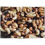 IMPAR Fleece blanket Nuts, 200 × 140 cm - Blanket