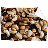 IMPAR Lambskin blanket Nuts, 150 × 120 cm - Blanket
