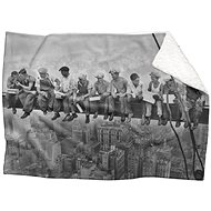 IMPAR Lamb blanket Workers on the traverse, 150 × 120 cm - Blanket