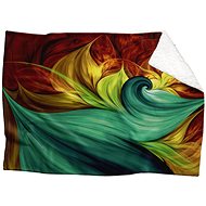IMPAR Lambskin blanket Abstraction, 200 × 140 cm - Blanket