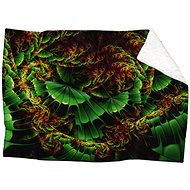 IMPAR Lambskin blanket Abstraction 2, 150 × 120 cm - Blanket