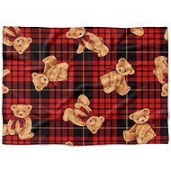 IMPAR Fleece blanket Bears, 200 × 140 cm - Blanket