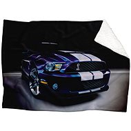 IMPAR Lamb blanket Racing car, 200 × 140 cm - Blanket