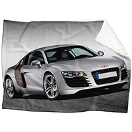 IMPAR Lambskin blanket Silver audi, 150 × 120 cm - Blanket