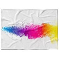 IMPAR Fleece blanket Colourful explosion, 200 × 140 cm - Blanket