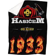 IMPAR Lambskin blanket Firefighter from year - 1933 - Blanket