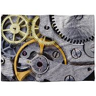 IMPAR Fleece blanket Clockwork, 150 × 120 cm - Blanket
