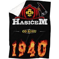 IMPAR Lambskin blanket Firefighter from year - 1940 - Blanket