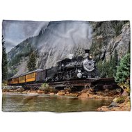 IMPAR Fleece blanket Locomotive, 200 × 140 cm - Blanket