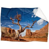 IMPAR Lamb blanket Desert, 150 × 120 cm - Blanket