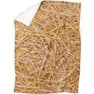 IMPAR Lambskin blanket Hay, 200 × 140 cm - Blanket