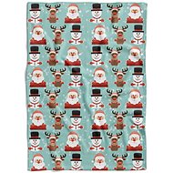 IMPAR Fleece blanket Christmas dolls, 200 × 140 cm - Blanket