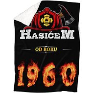 IMPAR Lambskin blanket Firefighter from year - 1960 - Blanket