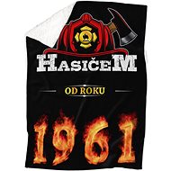 IMPAR Lambskin blanket Firefighter from year - 1961 - Blanket
