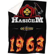 IMPAR Lambskin blanket Firefighter from year - 1963 - Blanket