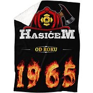 IMPAR Lambskin blanket Firefighter from year - 1965 - Blanket