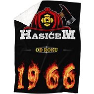 IMPAR Lambskin blanket Firefighter from year - 1966 - Blanket