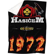 IMPAR Lambskin blanket Firefighter from year - 1972 - Blanket