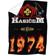 IMPAR Lambskin blanket Firefighter from year - 1974 - Blanket